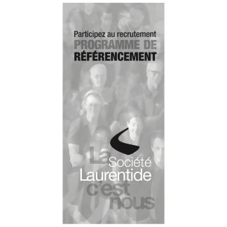 Programme de référencement - Dépliant