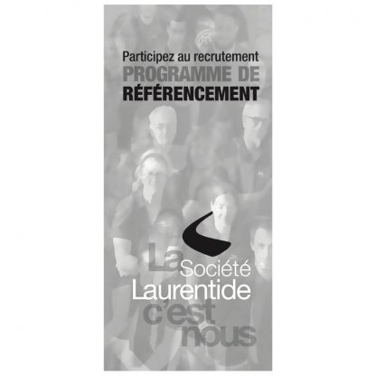 Programme de référencement - Dépliant