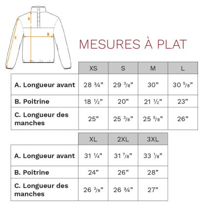 Chandail en laine polaire «fleece» – Image 3